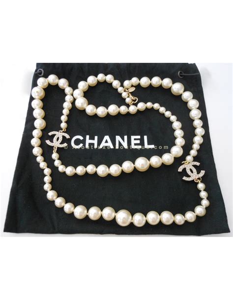 collier chanel perles|le sautoir Chanel histoire.